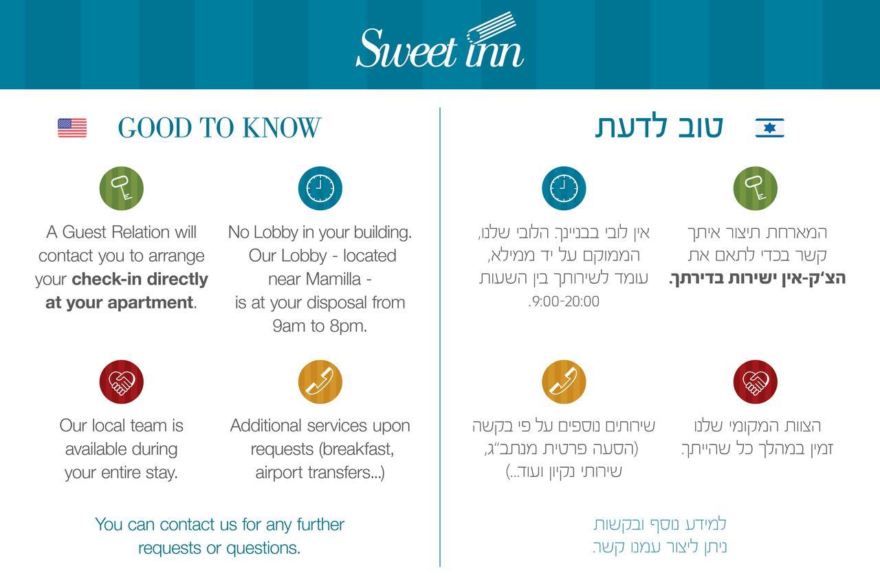 Sweet Inn - Ben Maimon 19 Jerusalém Exterior foto
